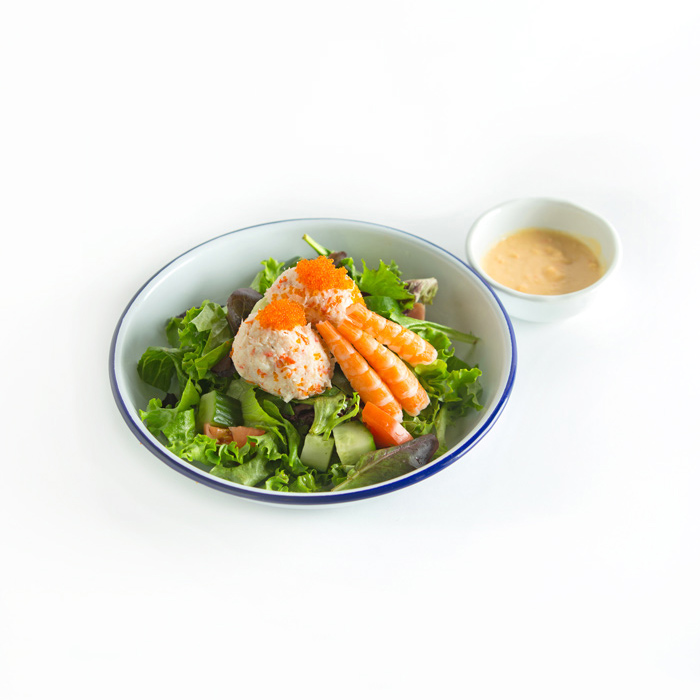 crab and shrimp salad
